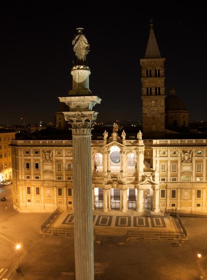 Hotel Mecenate Palace Roma Exterior foto