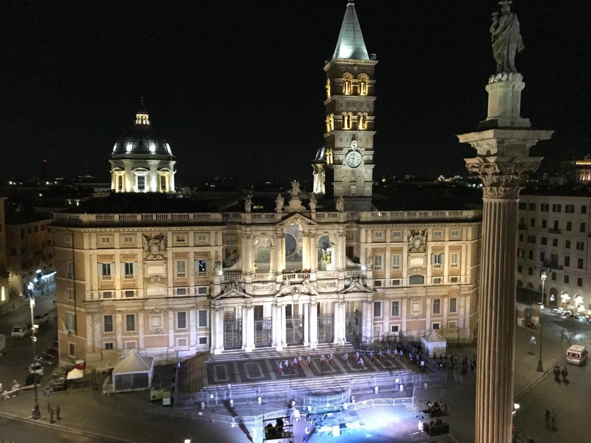 Hotel Mecenate Palace Roma Exterior foto