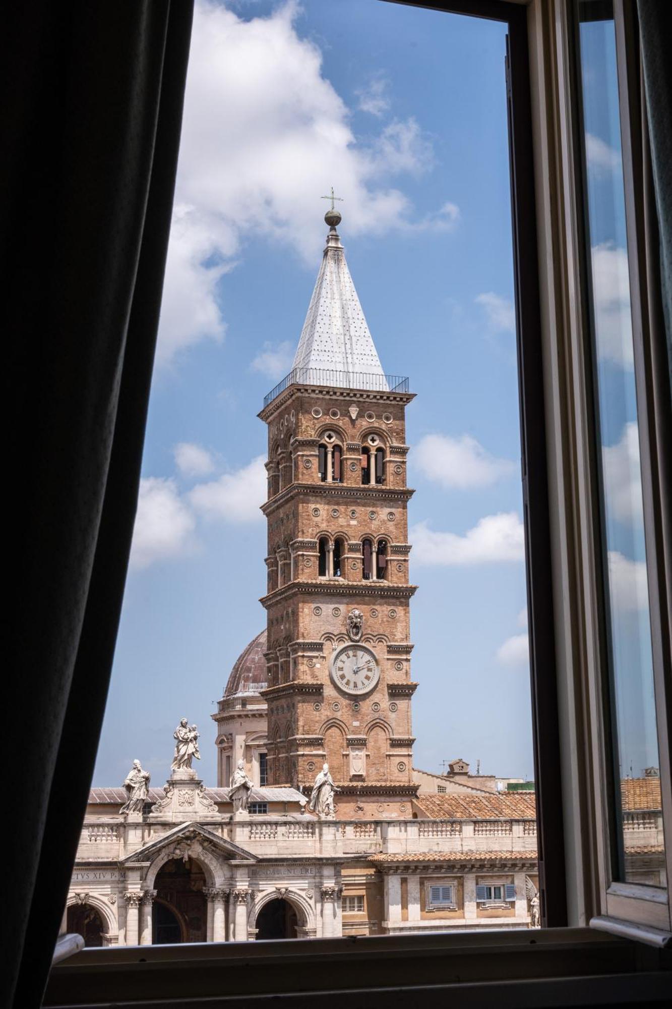 Hotel Mecenate Palace Roma Exterior foto