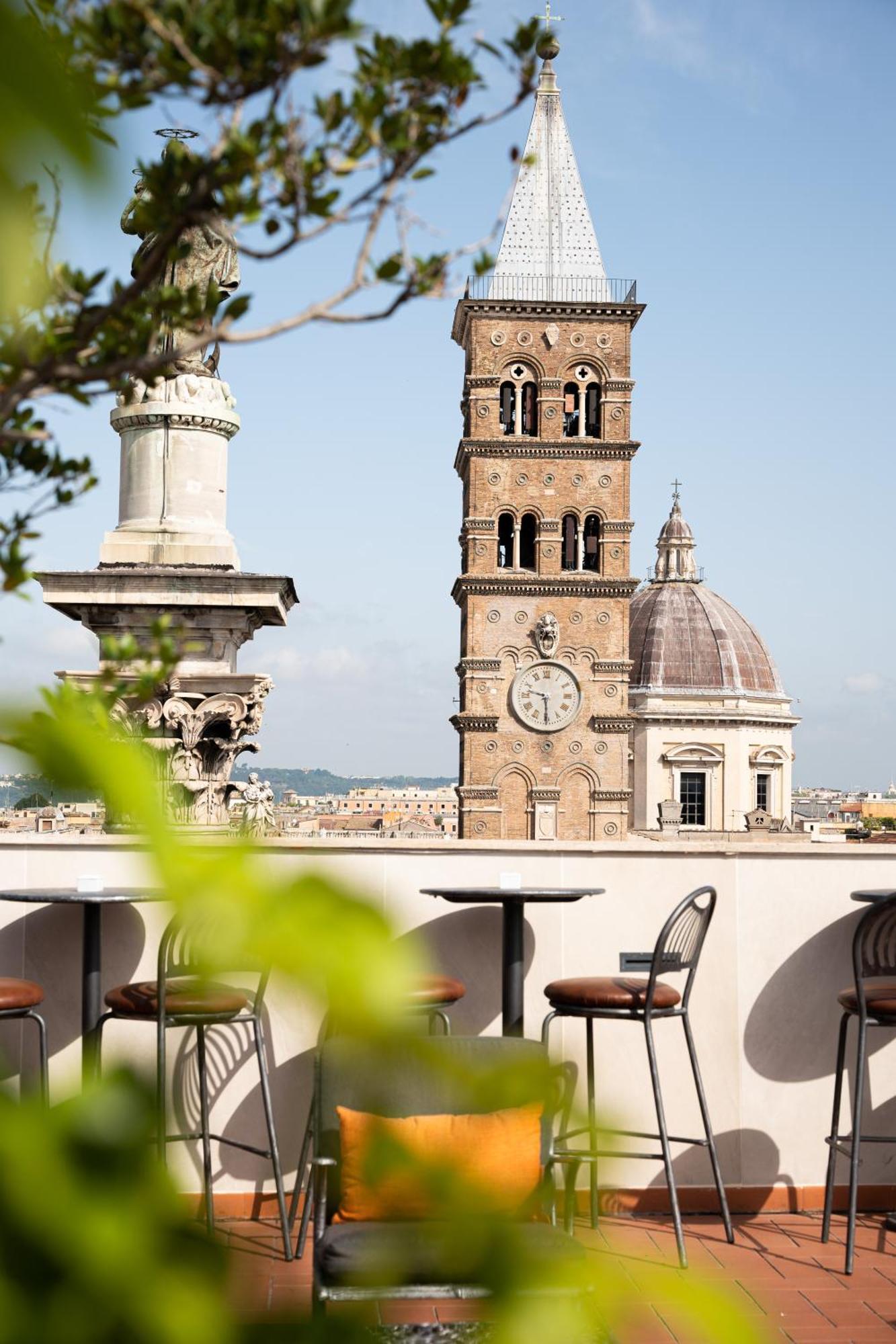 Hotel Mecenate Palace Roma Exterior foto