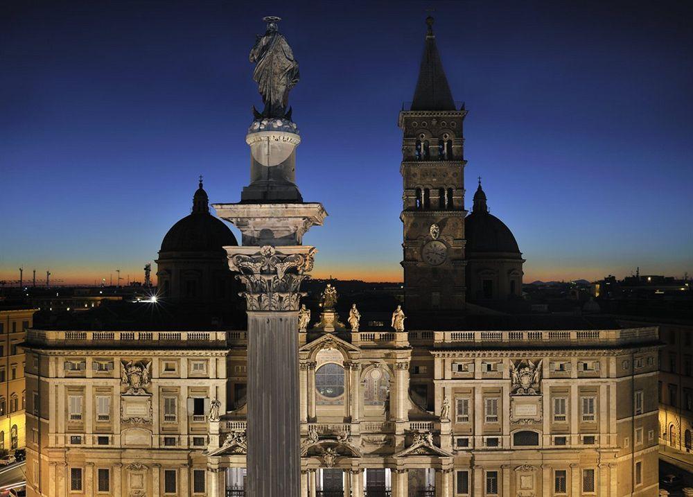 Hotel Mecenate Palace Roma Exterior foto